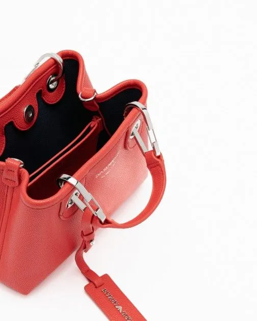 Bolso de mano Emporio Armani Y3D176 Rojo