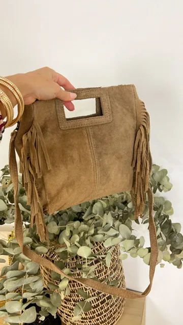 Bolso Flecos Topo