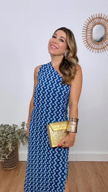 Bolso latón cuadrado