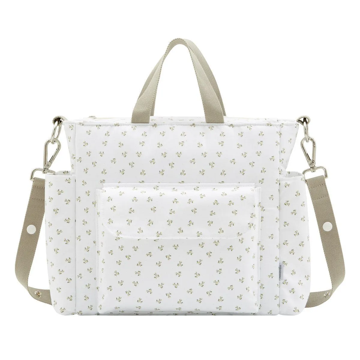 BOLSO MATERNAL PACK SENSITIVE BEIGE 16x43x37 CM CAMBRASS