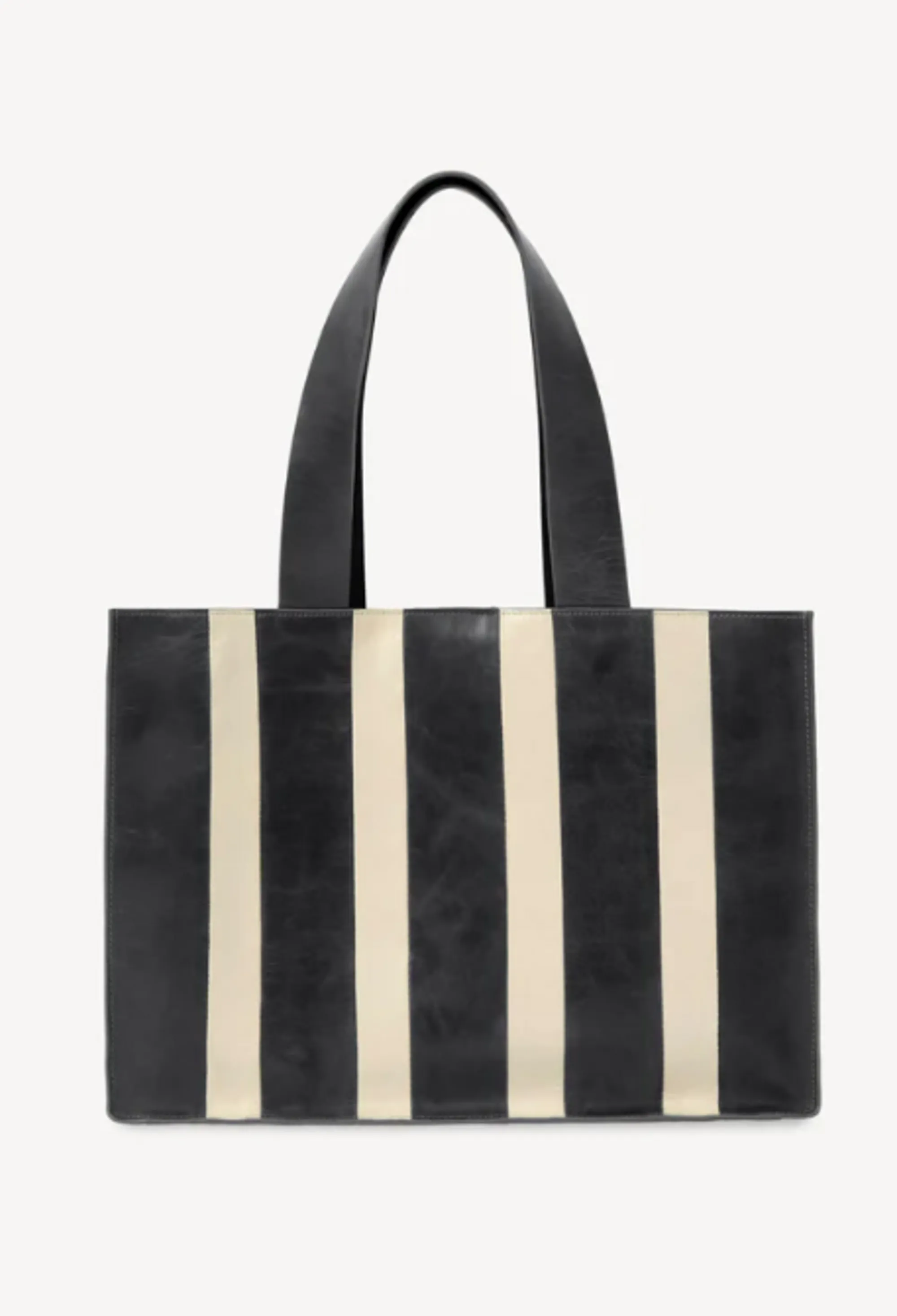 BOLSO OLIVER BLACK/ECRU