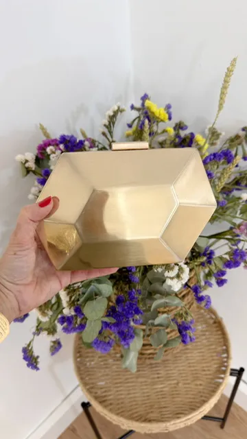 Bolso sensación dorado