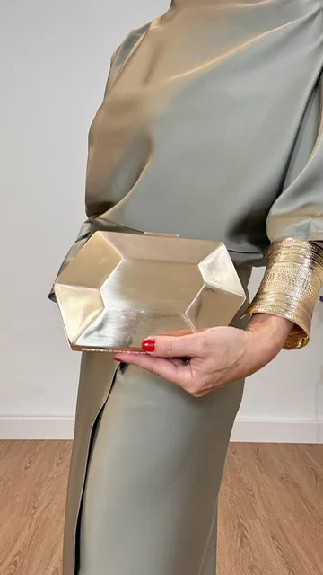 Bolso sensación dorado