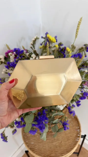 Bolso sensación dorado
