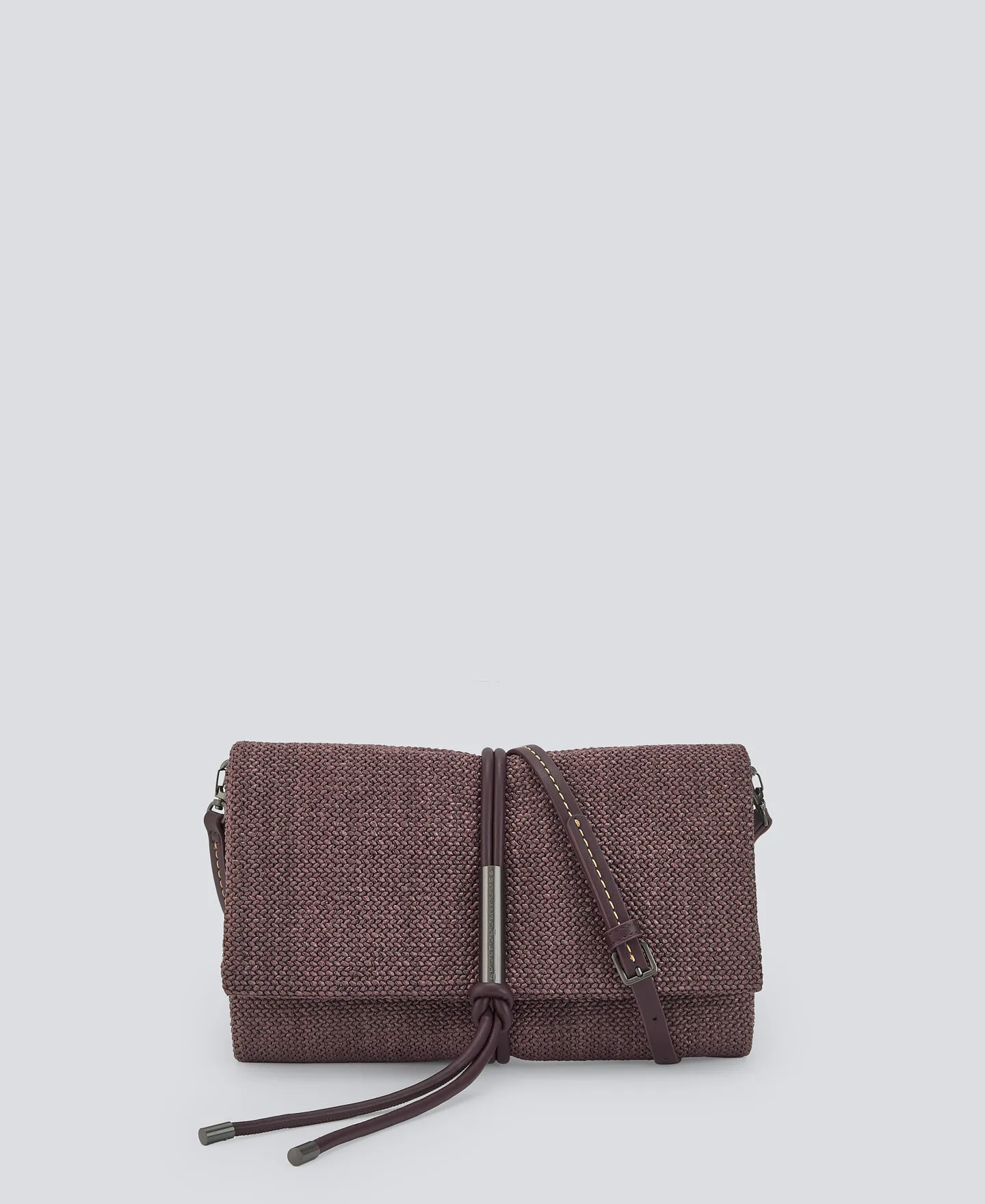 Bolso trenzado material reciclado mujer