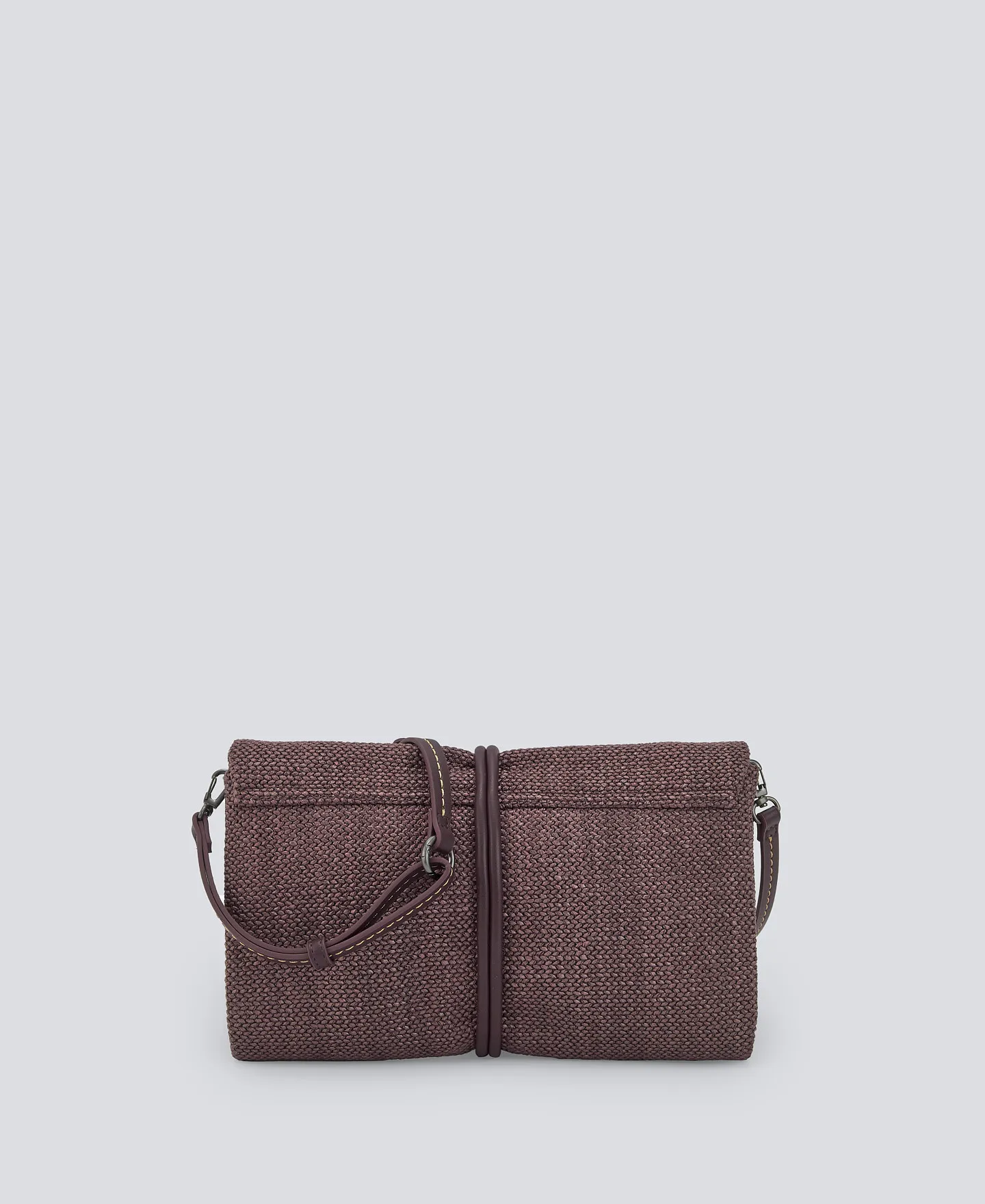 Bolso trenzado material reciclado mujer