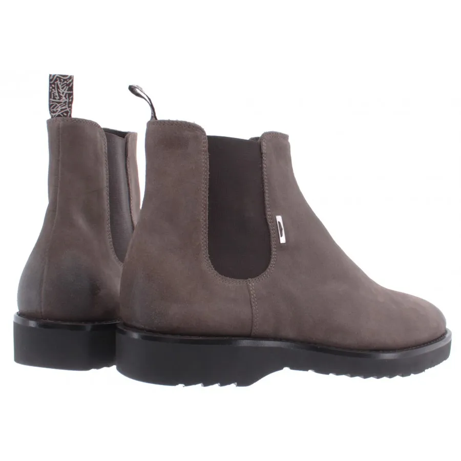 Botas Hombres ALBERTO GUARDIANI Drive Shoes Citizen Gamuza Gris