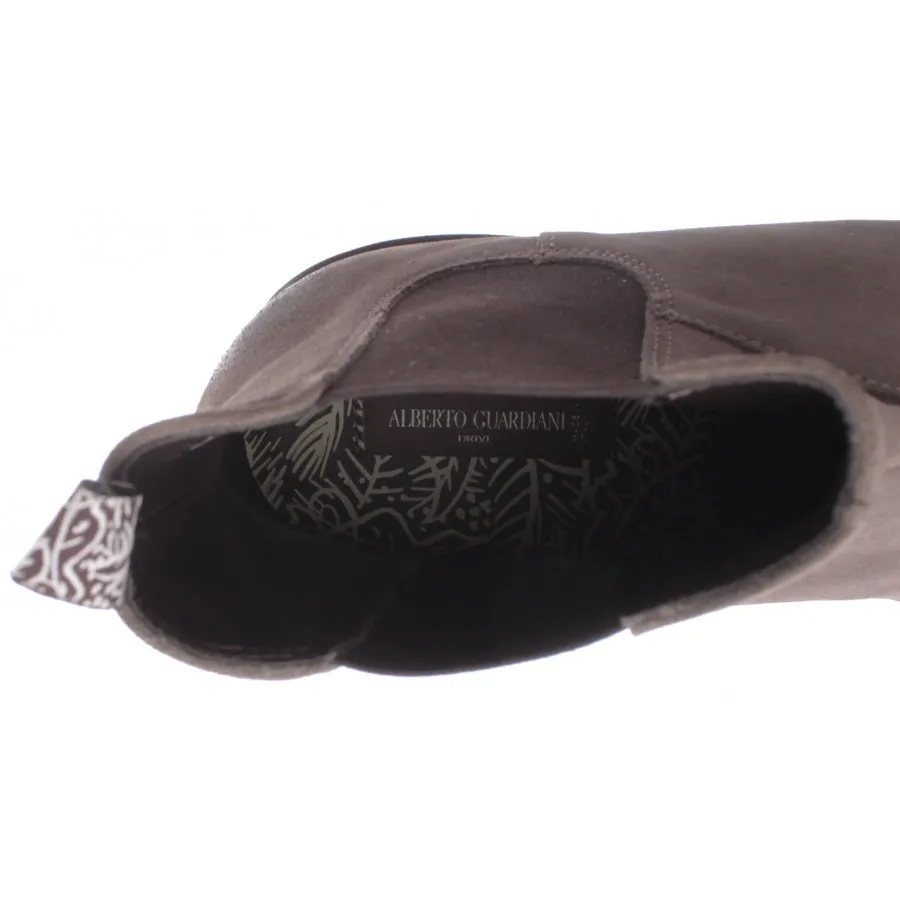 Botas Hombres ALBERTO GUARDIANI Drive Shoes Citizen Gamuza Gris