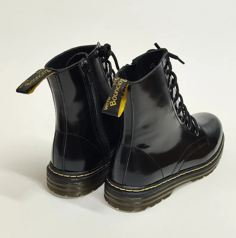 BOTAS Y BOTINES NIFTY 1013B PIEL NEGRO