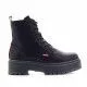 Botines plataforma Levi's negras de plataforma con logo en rojo