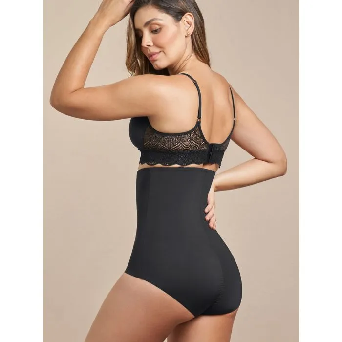 Braga faja de tiro alto con control moderado en abdomen y espalda Leonisa 012981
