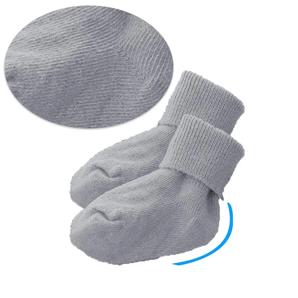 Calcetines para niños Invierno Nueva lana Calcetines transpirables cálidos
