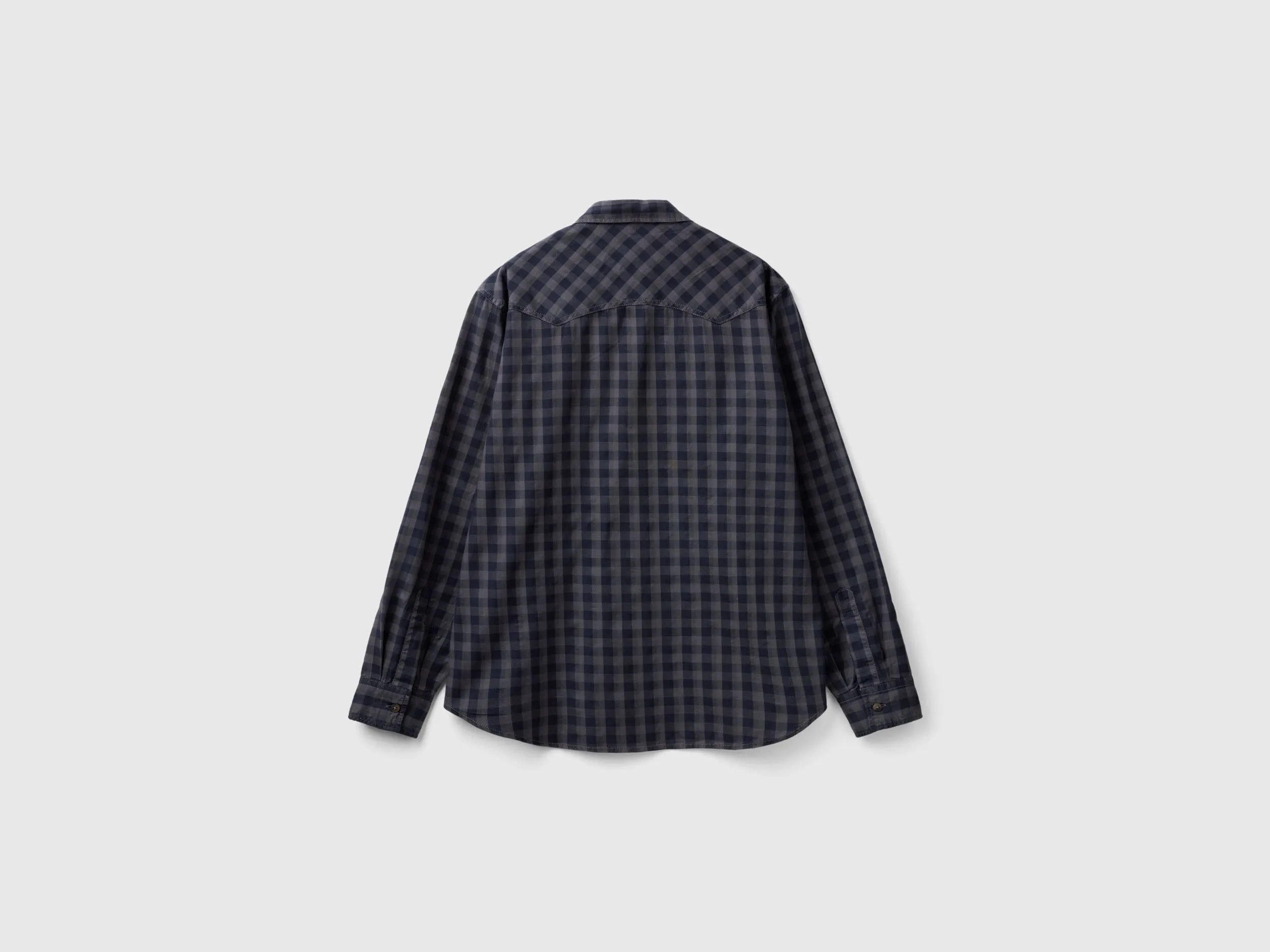 Camisa de cuadros multicolores