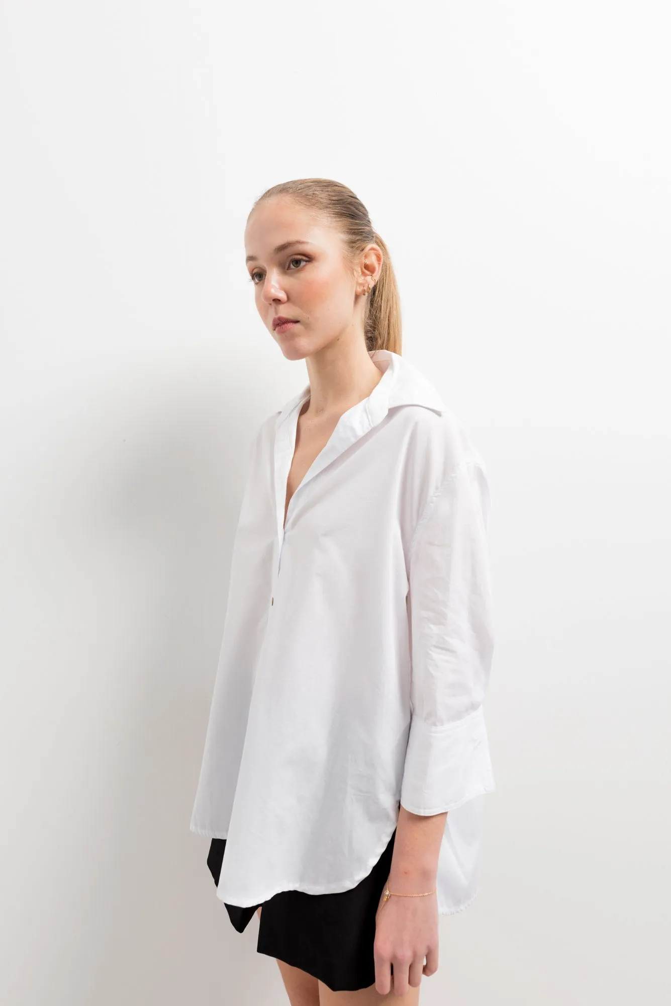 Camisa popelin para mujer