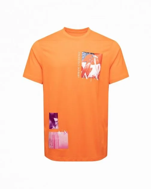 Camiseta Armani Exchange 3RZTKG Naranja