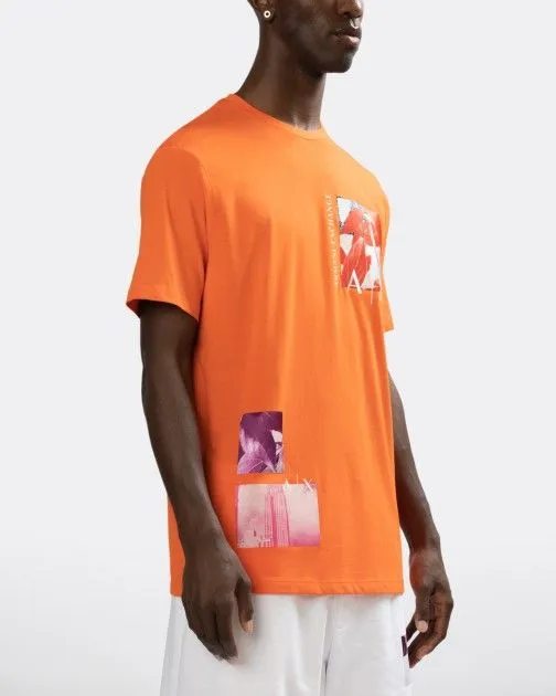 Camiseta Armani Exchange 3RZTKG Naranja