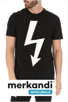 CAMISETA DE ALTA CALIDAD NEIL BARRETT  PRECIO COMPETITIVO PARA MINORISTAS, EXISTENCIAS LIMITADAS