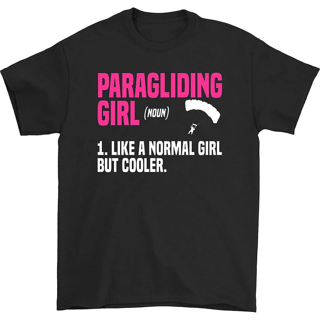 Camiseta de niña de parapente