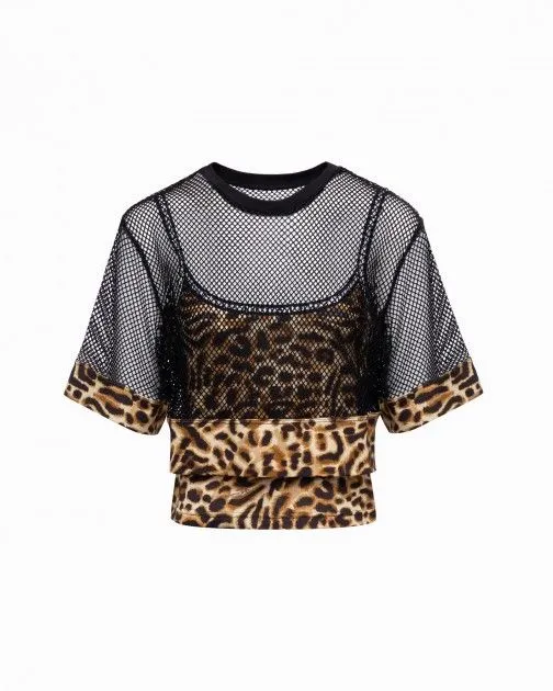 Camiseta Just Cavalli 74PBH605 Leopardo