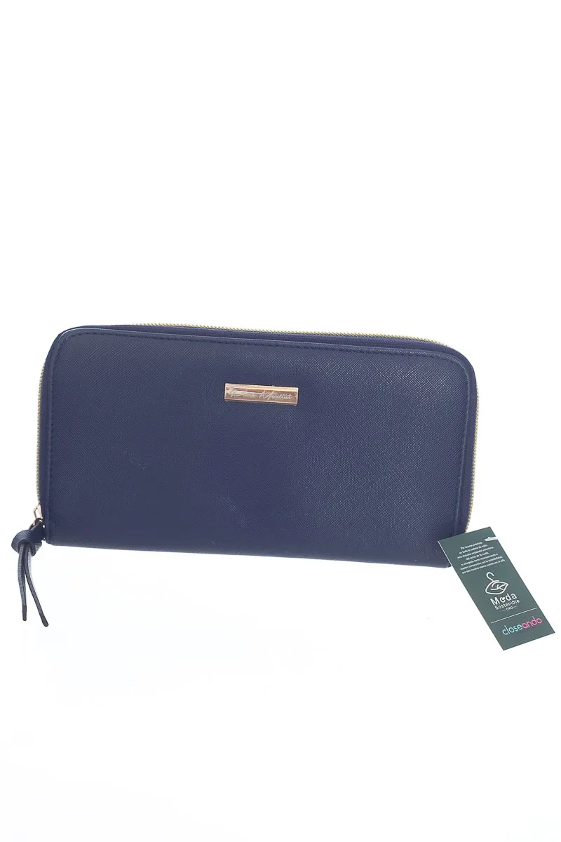 CARTERA / BOLSO / MONEDERO COLOR AZUL  PETRO MARTINI