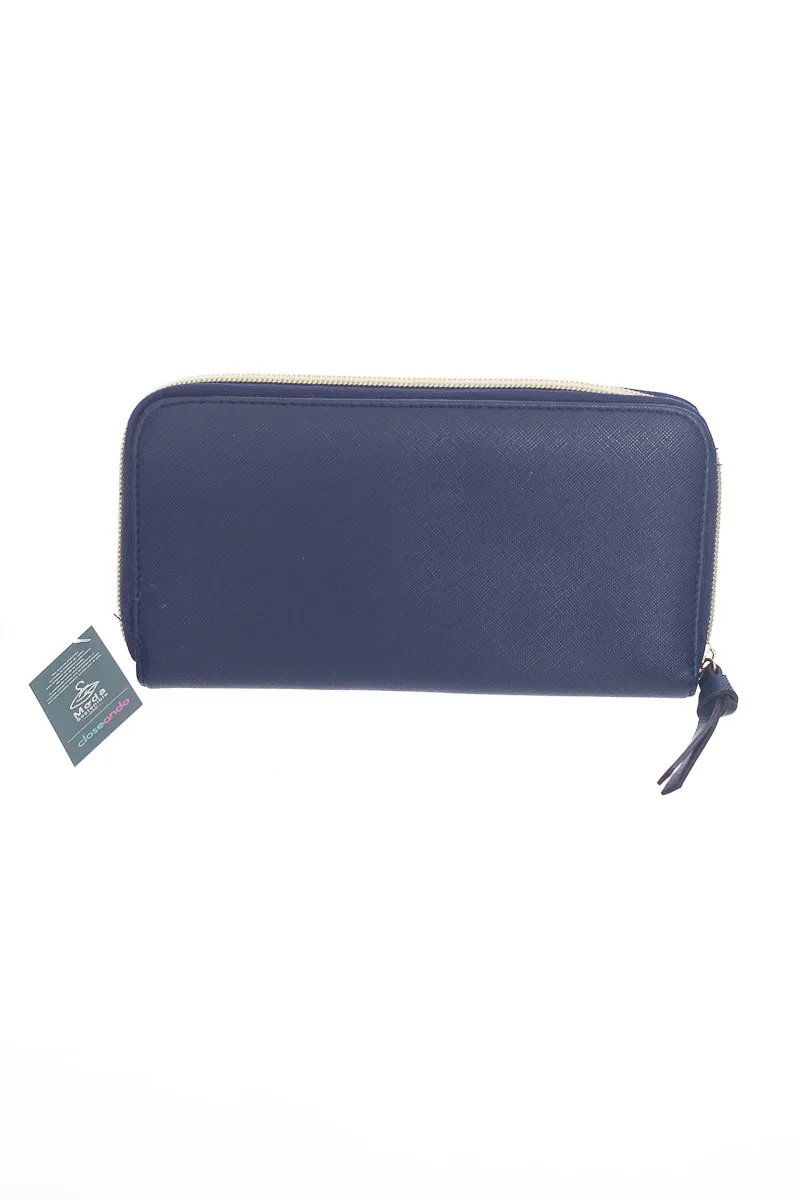CARTERA / BOLSO / MONEDERO COLOR AZUL  PETRO MARTINI