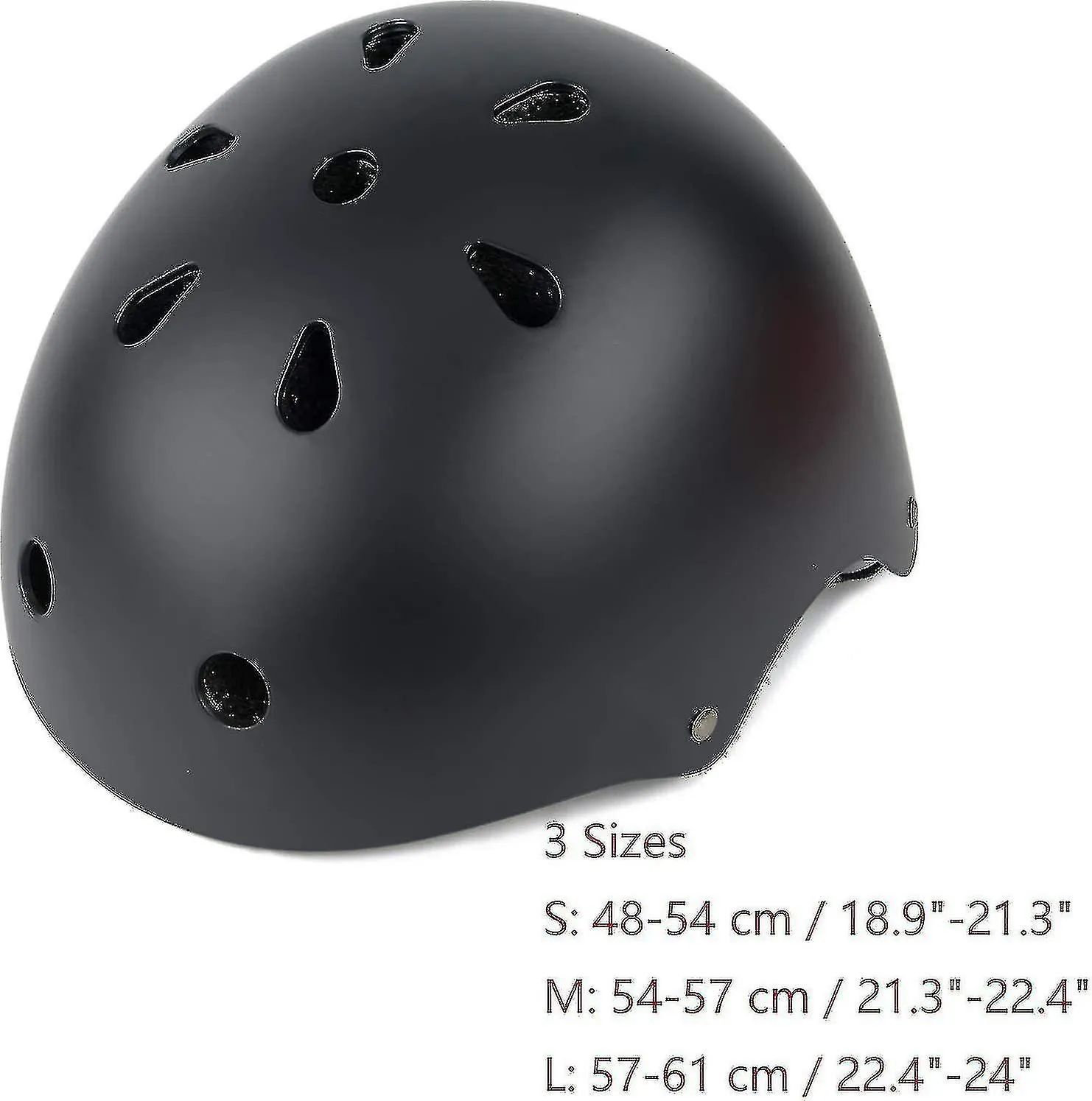 Casco de bicicleta para niños, ajustable y multideportivo, desde niños pequeños hasta adolescentes, 3 tamaños
