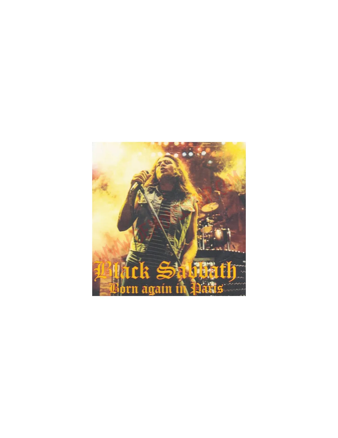 CD BLACK SABBATH  BORN AGAIN IN PARIS