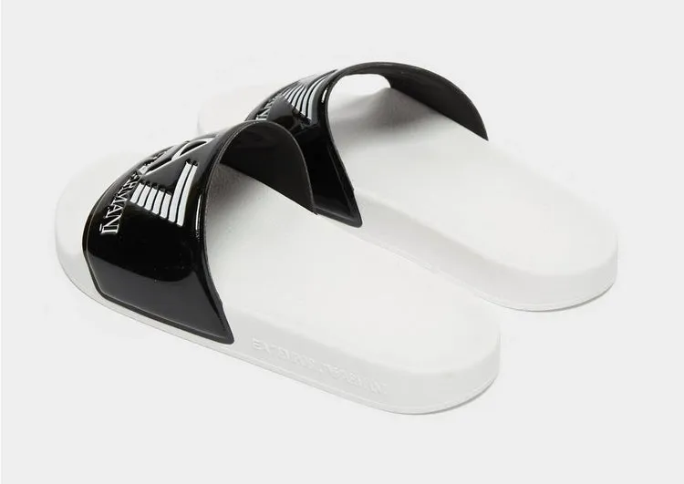 CHANCLAS EA7 BLK/WHT  XCP001 XCC22 Q655