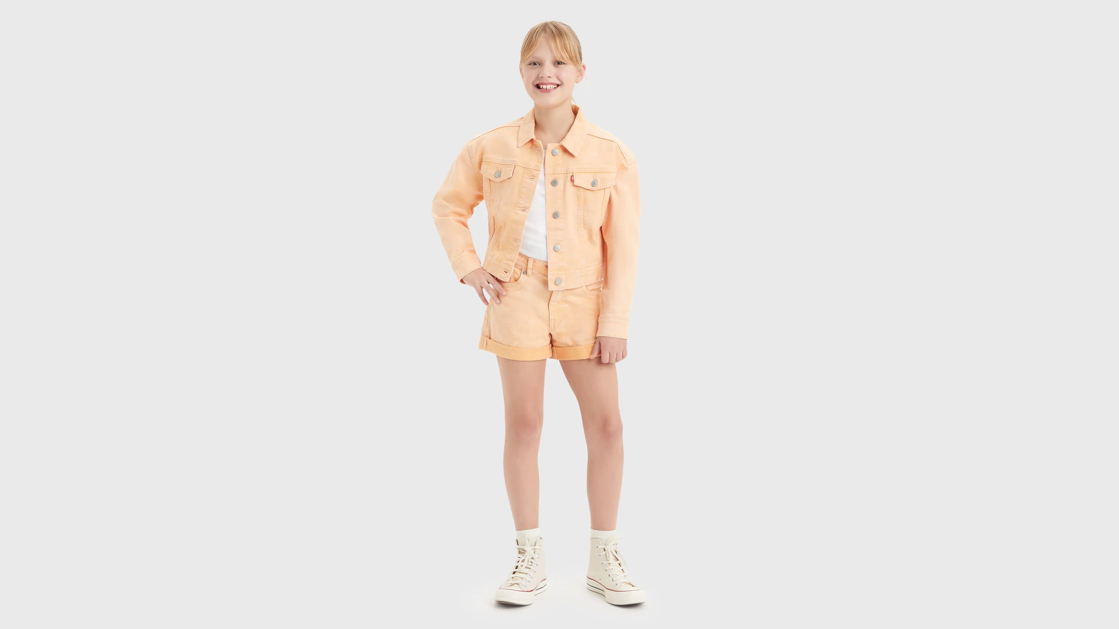 Chaqueta Baggy Trucker Para Adolescentes