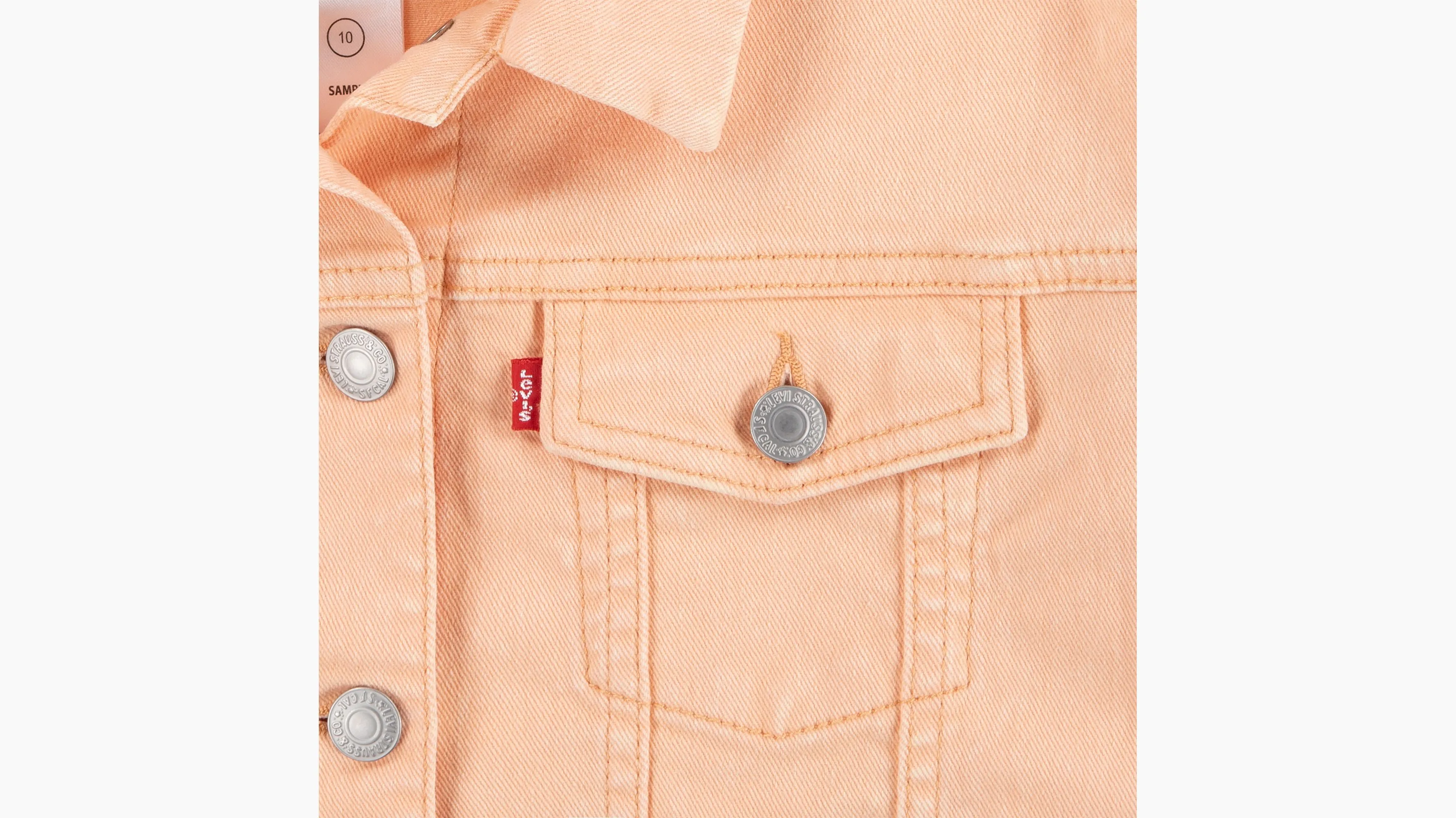 Chaqueta Baggy Trucker Para Adolescentes