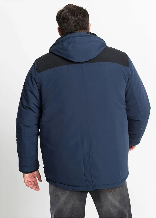 Chaqueta de invierno con poliéster reciclado Azul marino