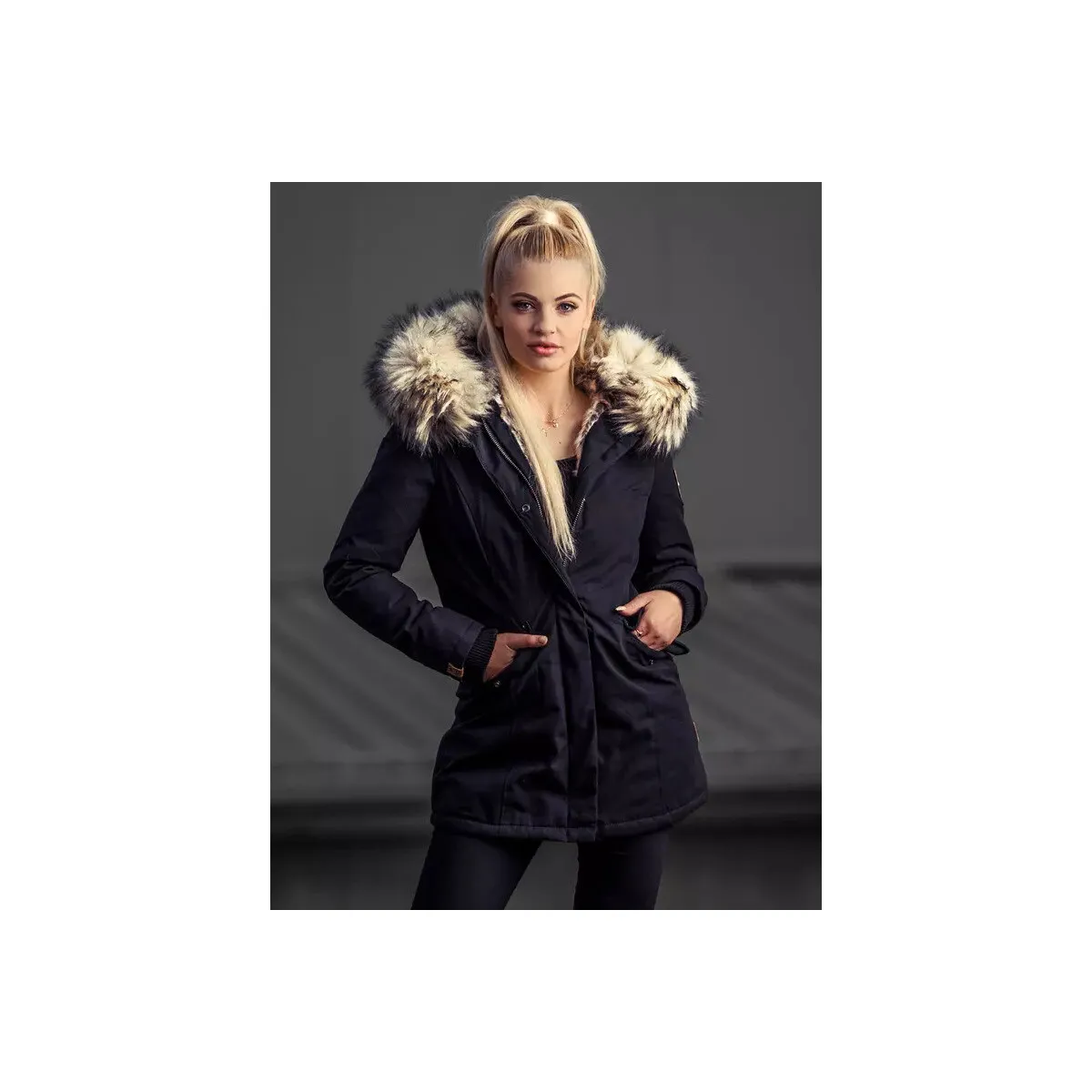 Chaqueta de invierno de las mujeres  Cristal