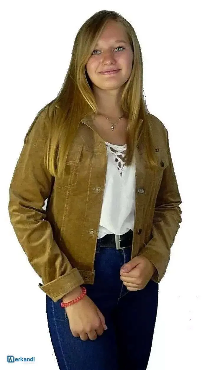 Chaqueta de pana de mujer otoño/invierno Vin