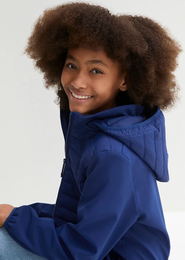 Chaqueta funcional para niñas Azul marino profundo