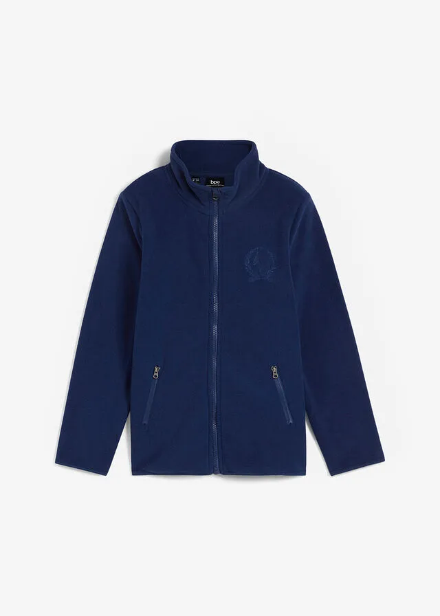 Chaqueta polar para niñas Azul marino profundo