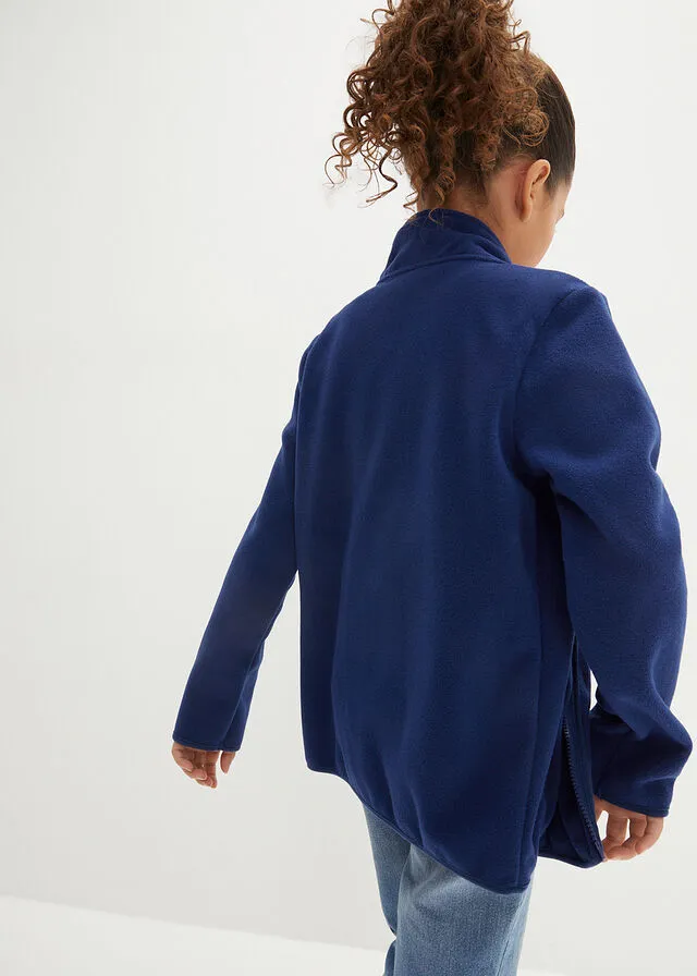 Chaqueta polar para niñas Azul marino profundo