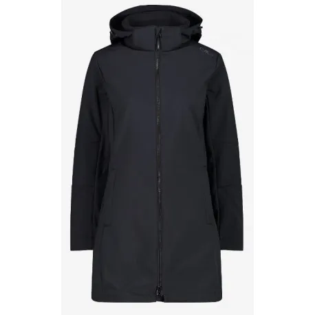 CHAQUETA SOFTSHELL LARGA MUJER CMP 3A08326