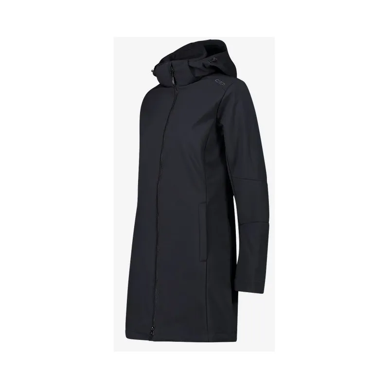 CHAQUETA SOFTSHELL LARGA MUJER CMP 3A08326