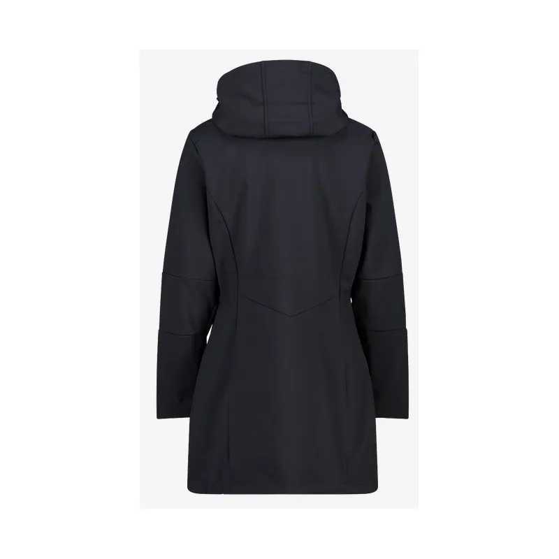 CHAQUETA SOFTSHELL LARGA MUJER CMP 3A08326