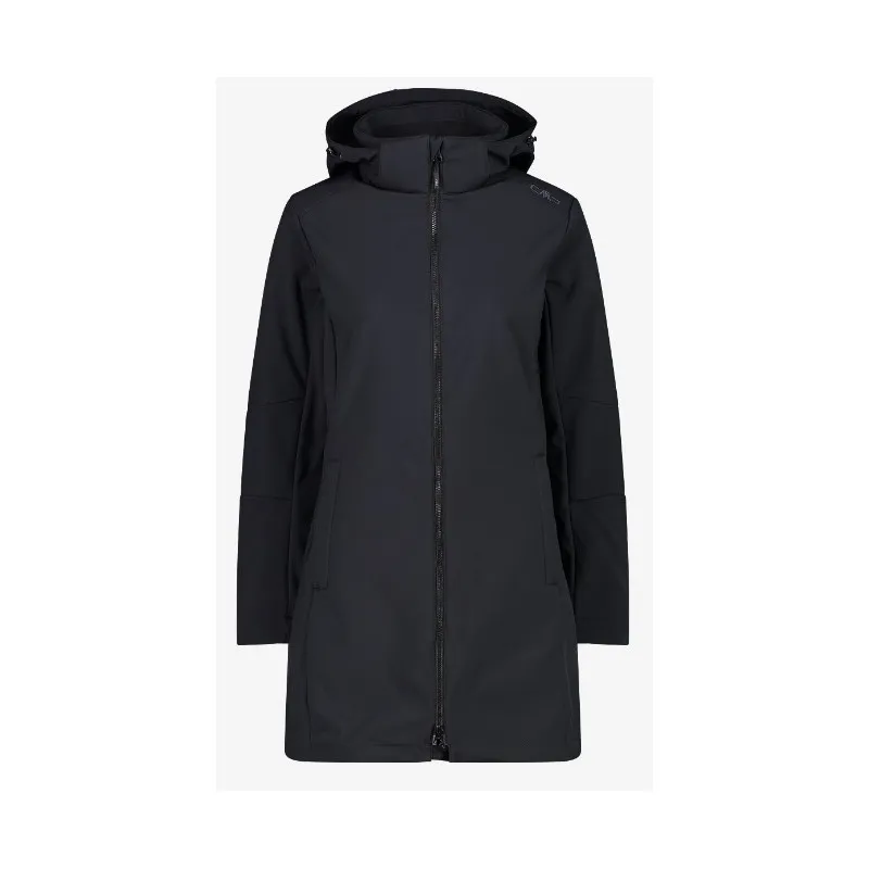 CHAQUETA SOFTSHELL LARGA MUJER CMP 3A08326