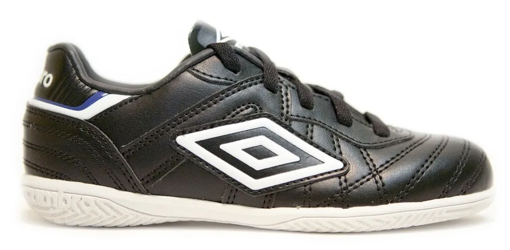 Chuteira Umbro Speciali Eternal Club IC Júnior Preto/Branco Futsal