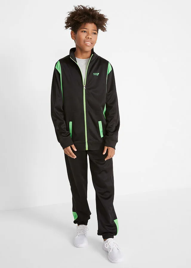 CHáNDAL PARA NIñOS (CONJUNTO DE 2 PIEZAS) NEGROVERDE