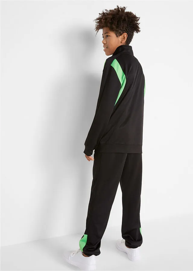 CHáNDAL PARA NIñOS (CONJUNTO DE 2 PIEZAS) NEGROVERDE