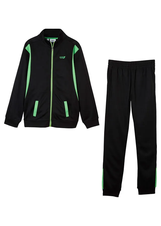 CHáNDAL PARA NIñOS (CONJUNTO DE 2 PIEZAS) NEGROVERDE