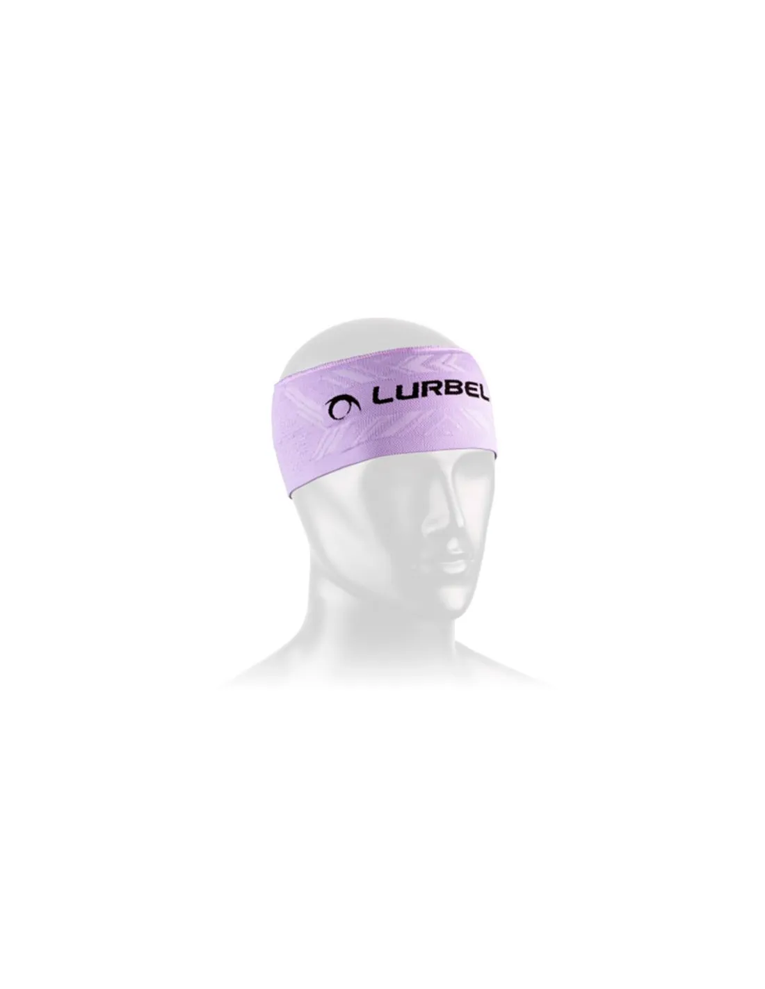 Cinta de Pelo de Trail Lurbel Band Iti Lavanda/Negro