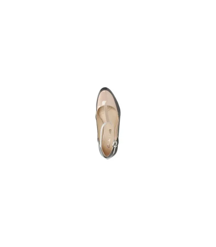 CLARKS KENDRA DAISY Gris Oscuro Mix