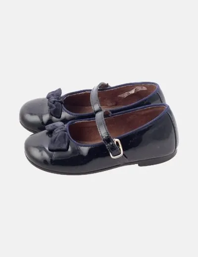 CLARYS Bailarinas azules de charol
