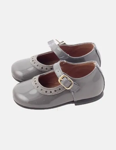 CLARYS Zapato gris de charol