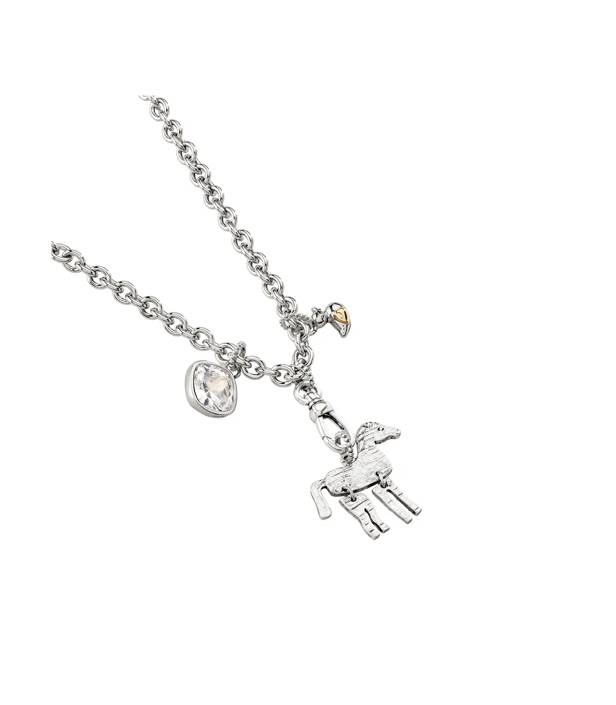 COLGANTE AGATHA PATITO ACABADO PLATA / ORO  2850027879TU