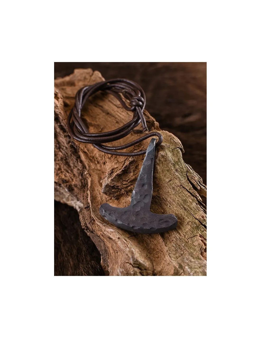 Colgante Martillo de Thor, forjado a mano